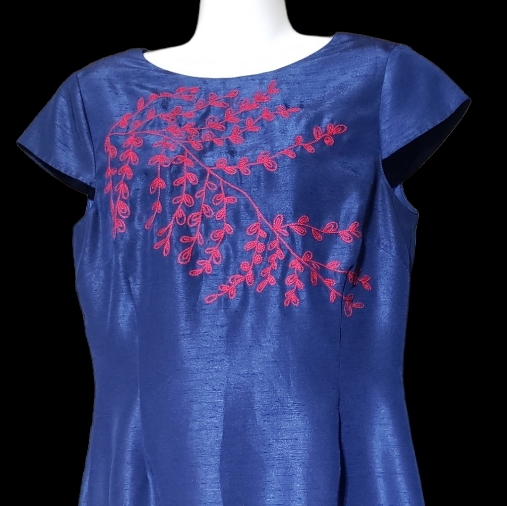 Preston & York embroidered dress size 8 - Picture 2 of 7